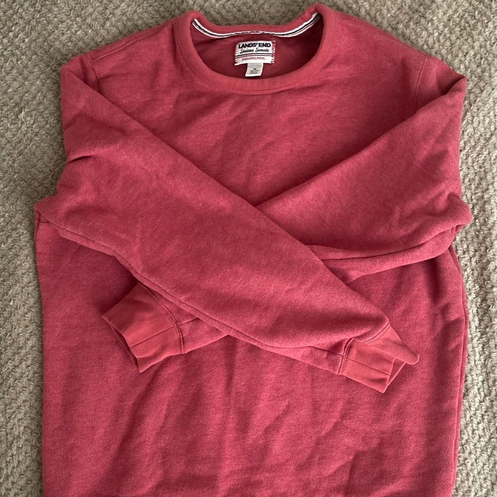 Land's End Serious Sweats crew sweatshirt